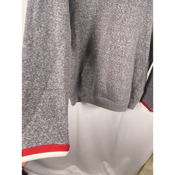Ohio State Buckeyes Hoodie Pullover Sz M Champion Grey Red White Hand Warmer - Picture 4 of 11
